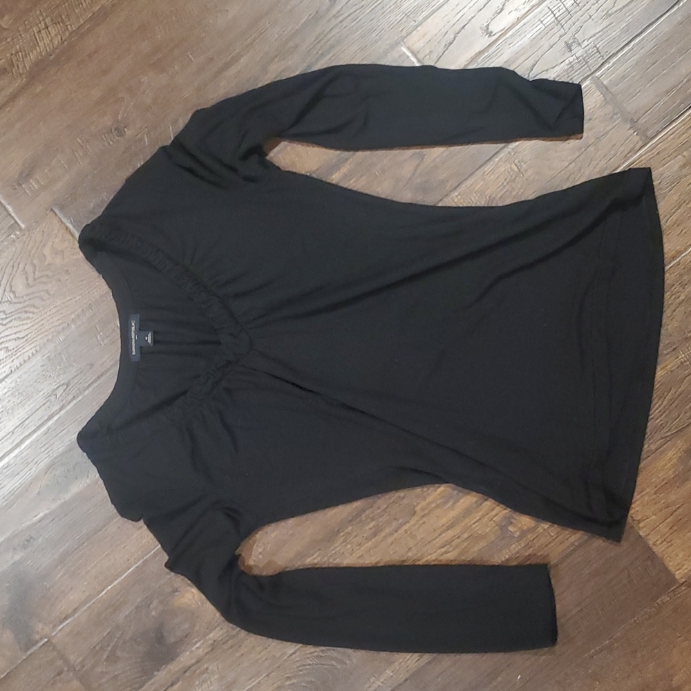 Banana Republic black long sleeve shirt